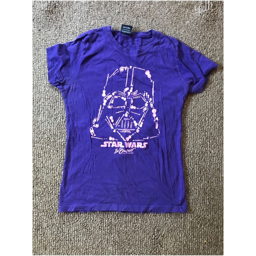 Star Wars (In concert) purple tshirt! 🛸🎶